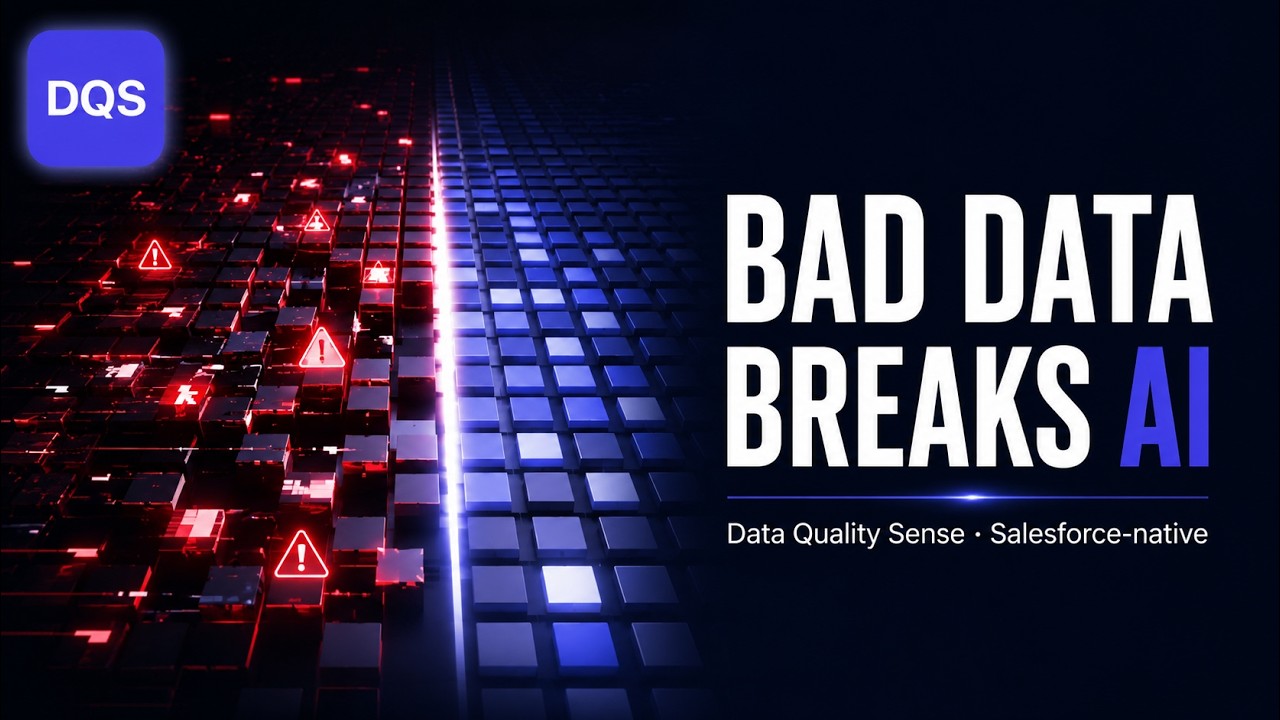 Data Quality Sense product demo video