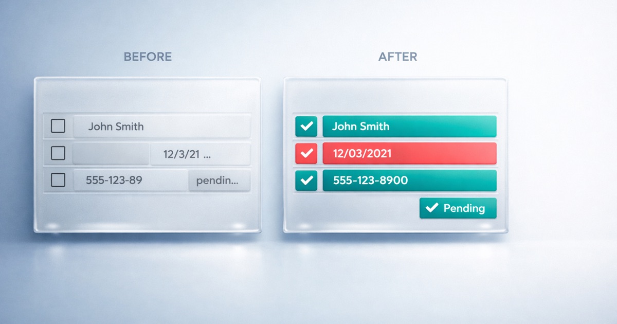 Data Quality Examples